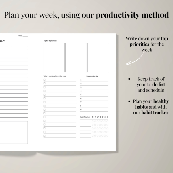 White Lotus Productivity Planner - Image 5